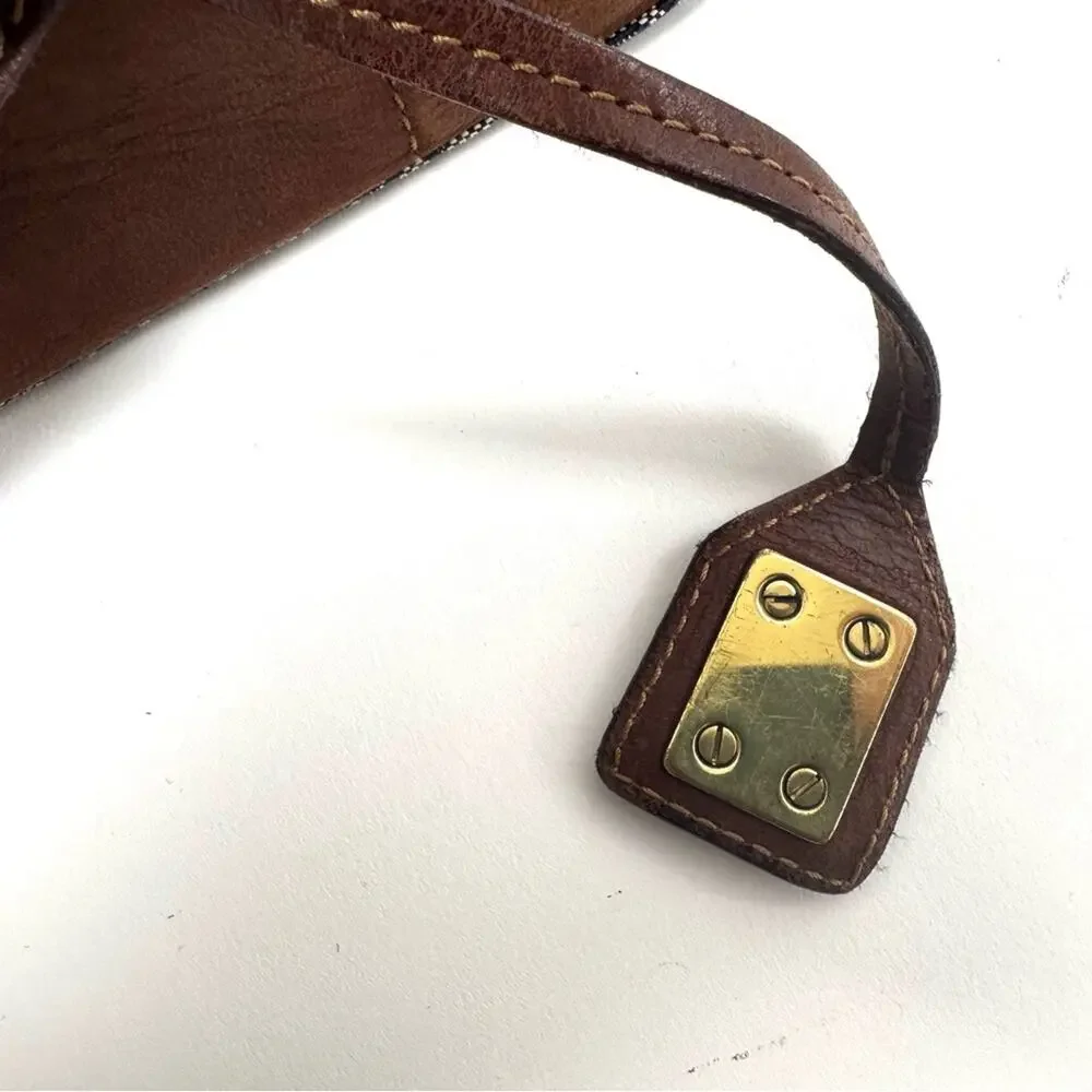Christian Dior Diorissimo Trotter Canvas Street Chic Dome handbag or Satchel.